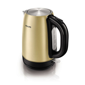Philips 1.7L 2100w Rust Proof Stainless Steel Kettle in Campagne Metal - 1