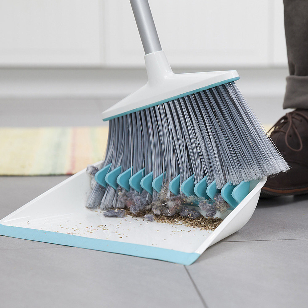 CLEAN Broom and Dustpan Set - Quincaillerie A1's Online Hardware Store
