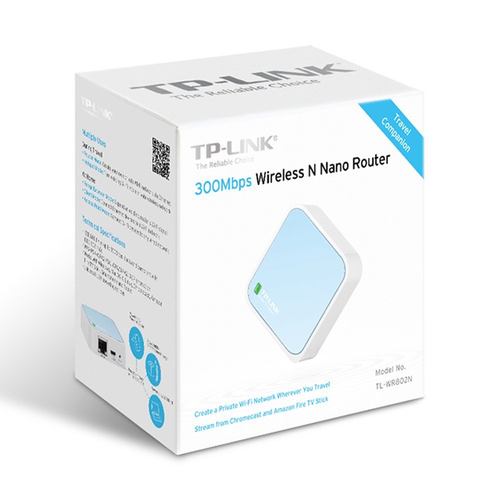 knijpen Integreren erts TP-LINK TL-WR802N 300Mbps Wireless Travel Nano Router/Repeater - DHAUSE