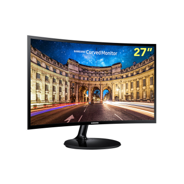 Samsung 27" Curved Monitor with Super Slim and Sleek Design C27F390FHE