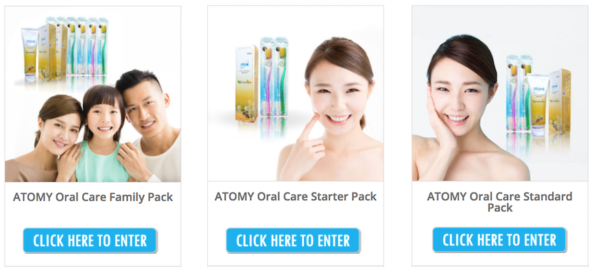 ATOMY Oral Care Products