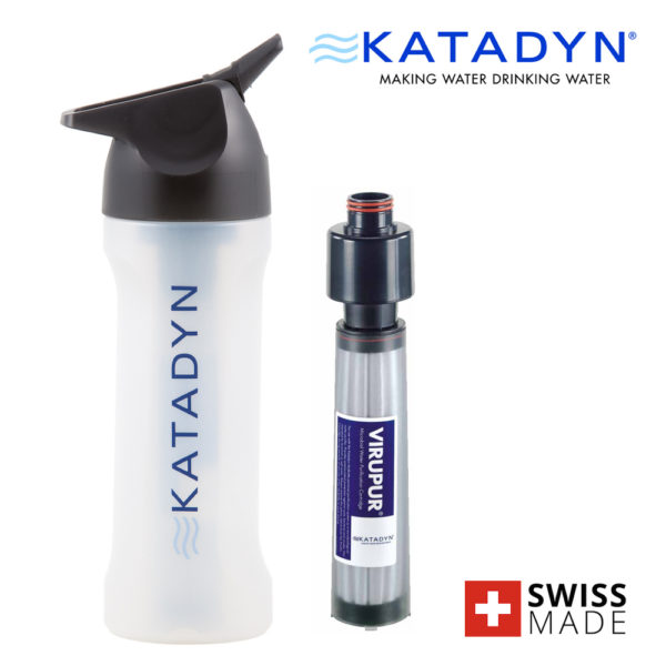KATADYN MyBottle Swiss Made Water Purifier with Filter White