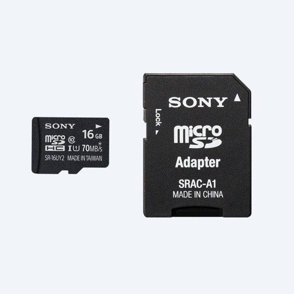 Sony 16GB UHS-I microSDHC Memory Card (Class 10)