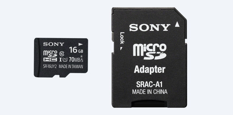 SR-UY2A Series microSD Memory Card