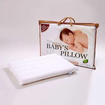 GETHA 100% Natural Latex Baby Pillow