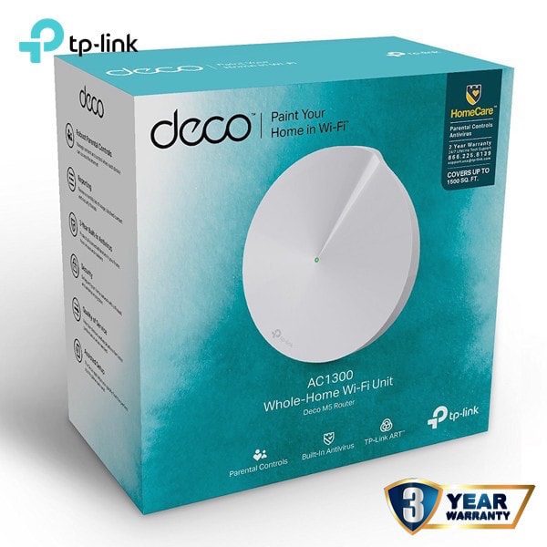 Whole-Home Wi-Fi Router System TP-Link DECO M5 AC1300